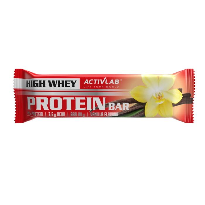Protein bar High Whey 80 g - ActivLab vanilla