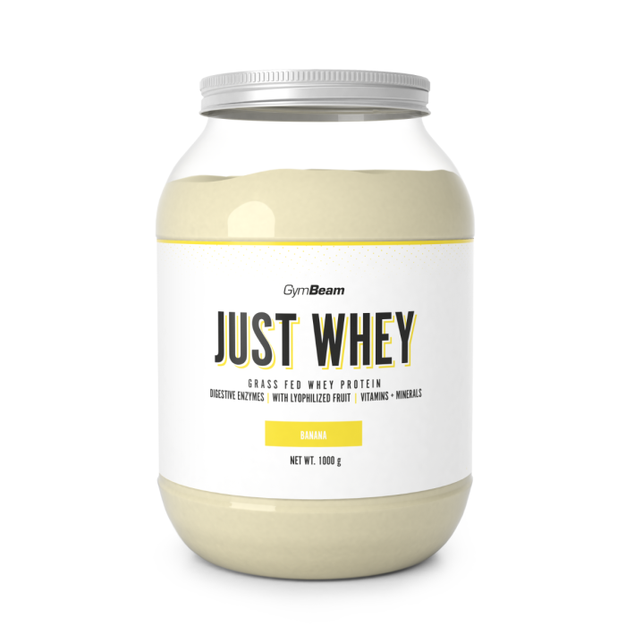 Протеїн Just Whey Grass-Fed - GymBeam 1000 г - банан - 00