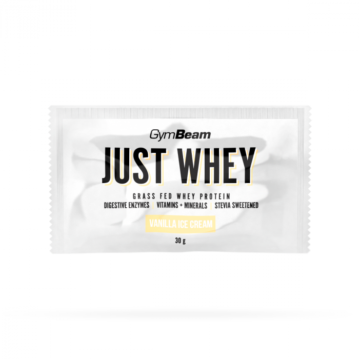 Пробник Just Whey - GymBeam 30 g - ванільне морозиво