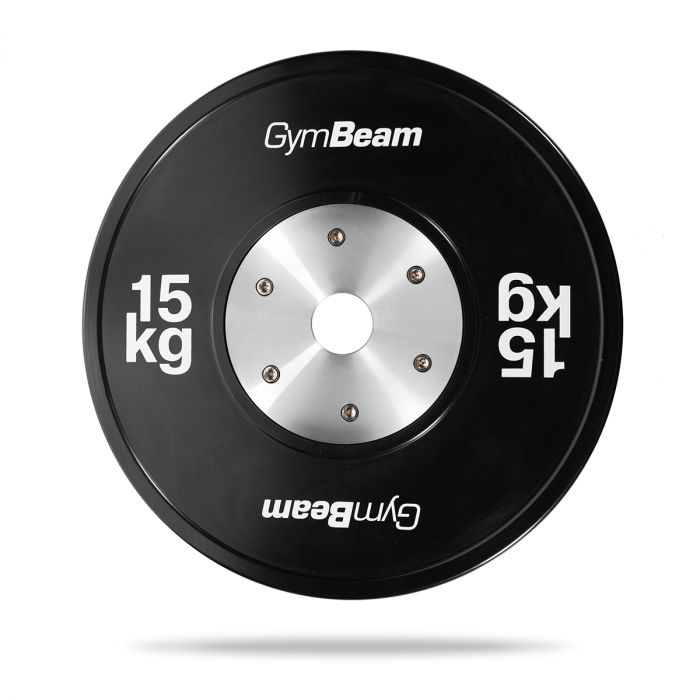 Гумові диски Competition Bumper - GymBeam 15 kg
