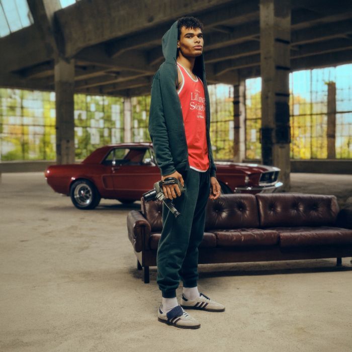 Майка Lifting Society пламенная - GymBeam XXL