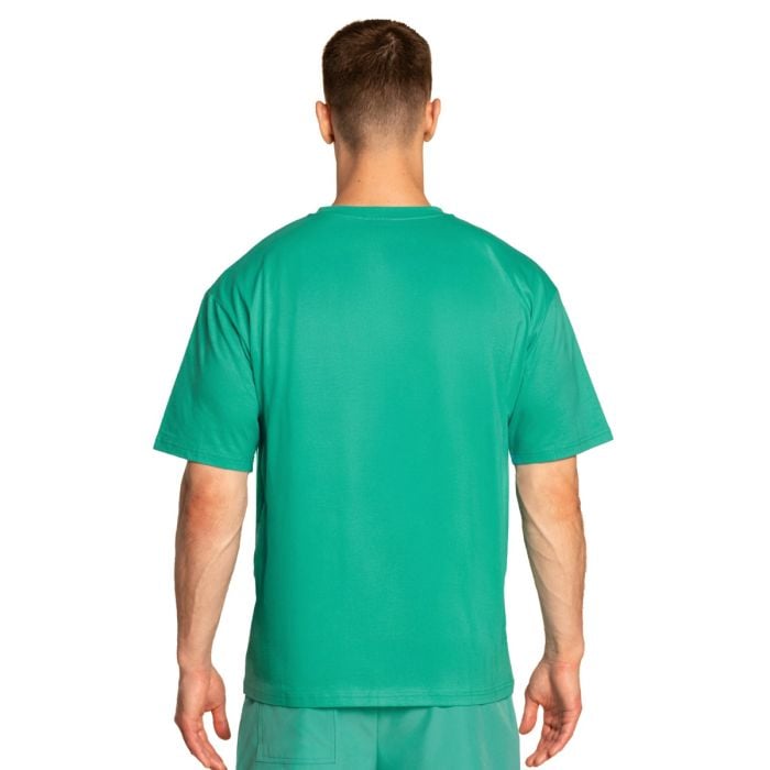 Мужская футболка Oversized Limitless лагуна - GymBeam XXXL