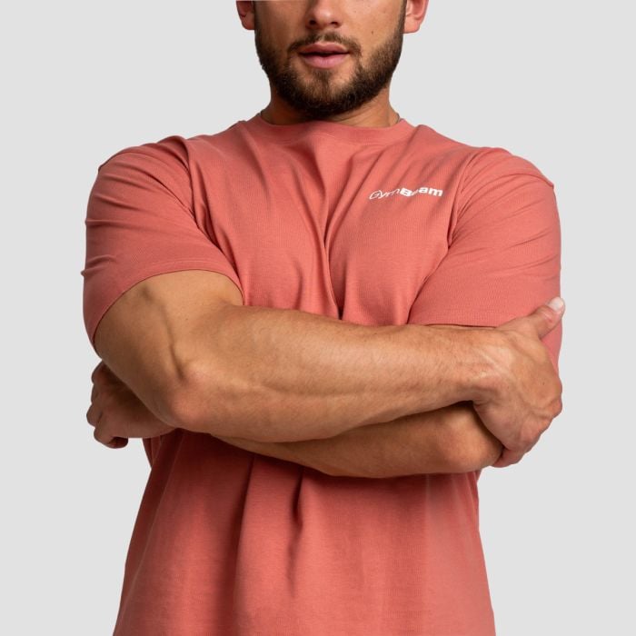 Футболка оверсайз Limitless кориця - GymBeam XXL