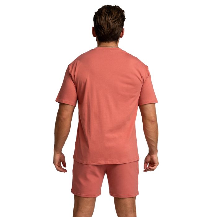 Футболка оверсайз Limitless кориця - GymBeam XXL