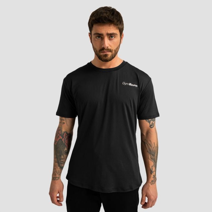 Мужская футболка Limitless Черная - GymBeam