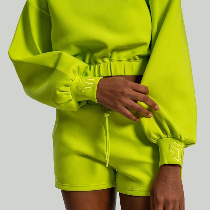 Жіночий джемпер Lunar Cropped насичений лайм Chartreuse - STRIX XXL