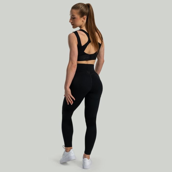 Женские леггинсы Lunar черные - STRIX M