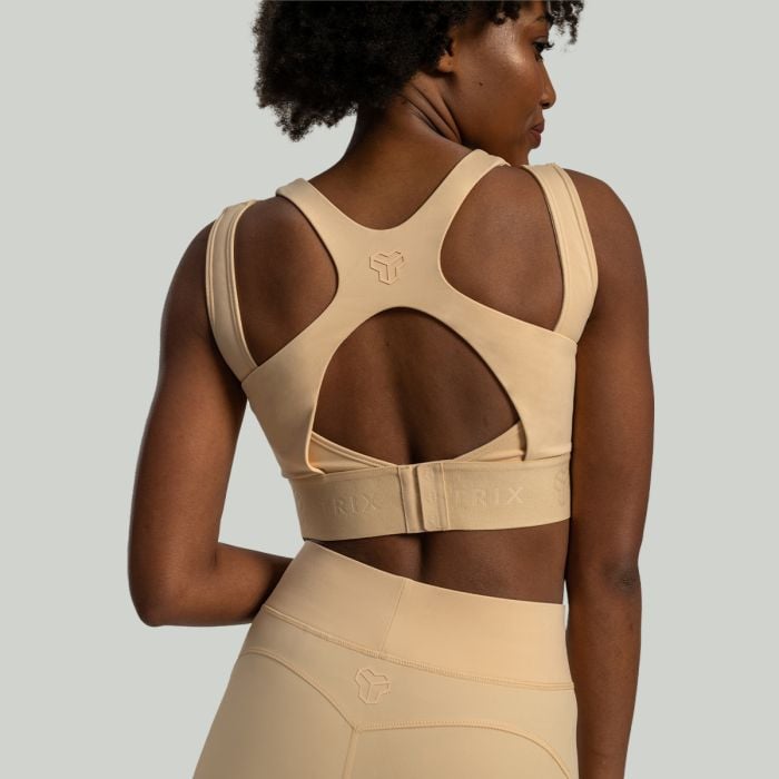 Спортивний бюстгальтер Lunar пісочний - STRIX M