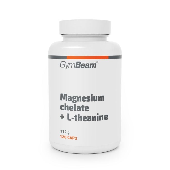 Магній хелат + L-теанін - GymBeam 120 капс