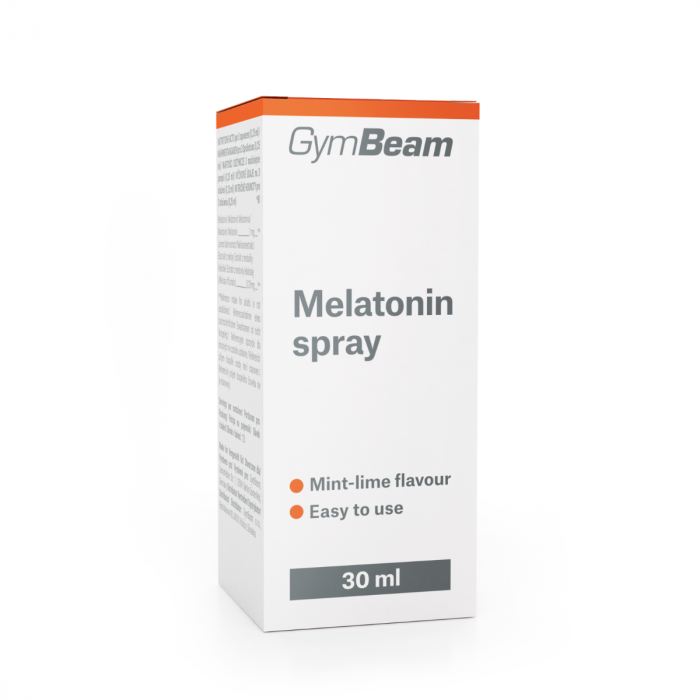 Мелатонин в форме спрея - GymBeam 30 ml - лайм & мята