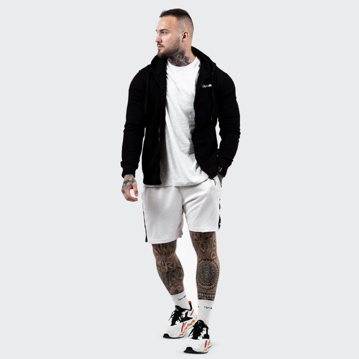 Толстовка Zipper Hoodie Black - GymBeam XL