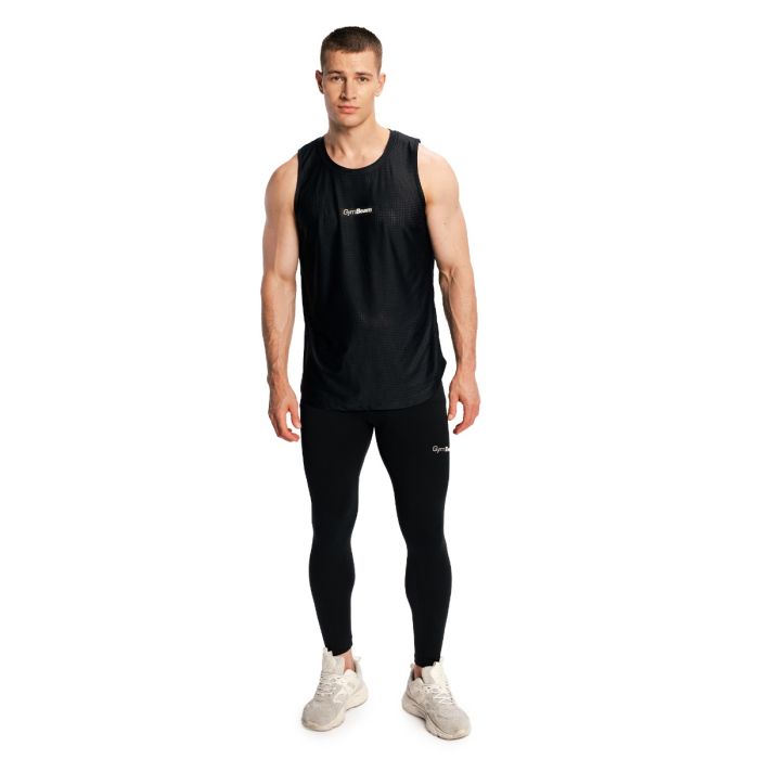 Мужские леггинсы Combat черные - GymBeam XXL