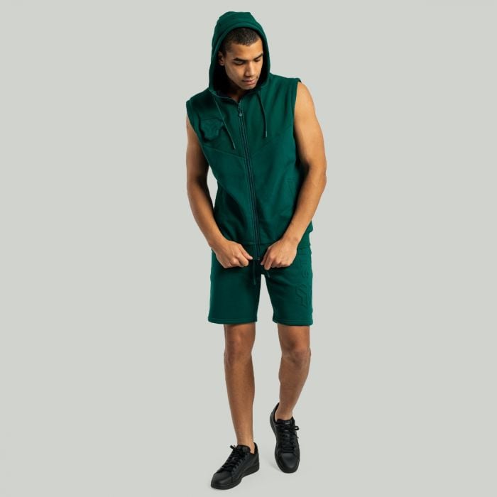 Чоловічий жилет Basic смарагдовий - STRIX XXL