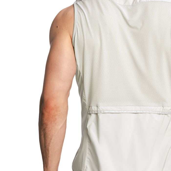 Чоловічий жилет для бігу Pulse X сірий - GymBeam XL