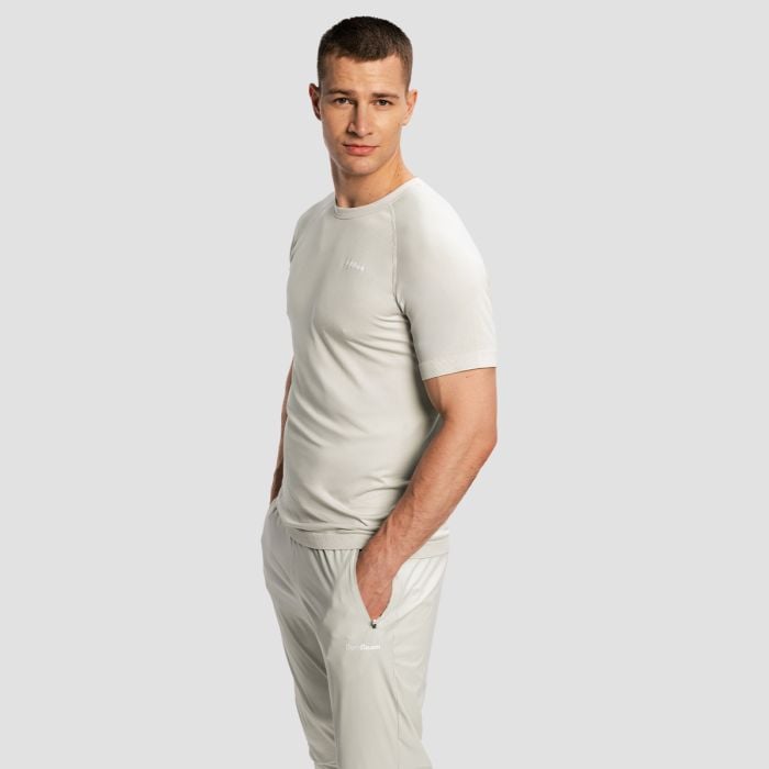 Чоловіча футболка для бігу Pulse X сіра - GymBeam L