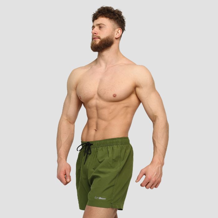 Мужские плавательные шорты ARUBA зеленые - GymBeam M