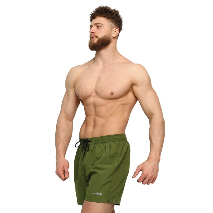 Мужские плавательные шорты ARUBA зеленые - GymBeam M