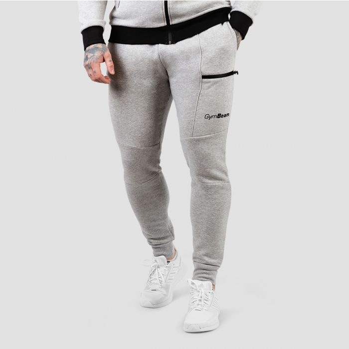 Мужские классические спортивные штаны Grey - GymBeam