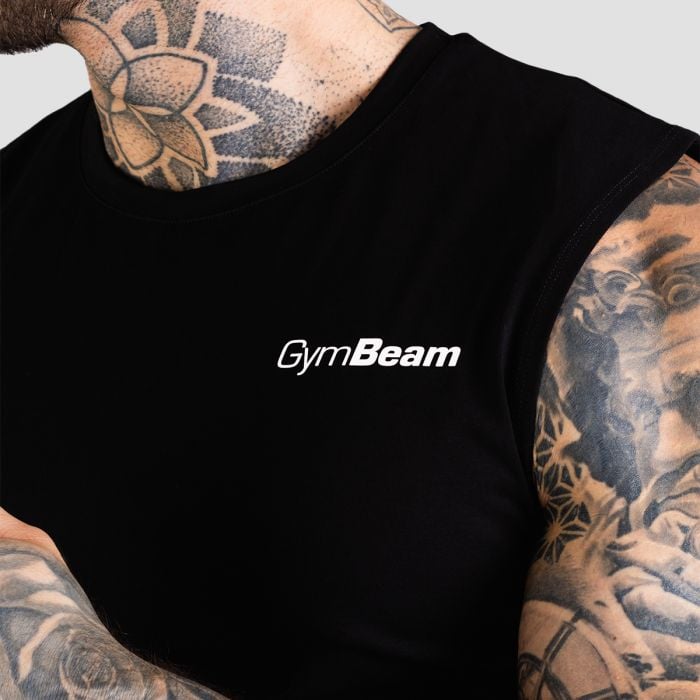 Майка TRN Black - GymBeam XL