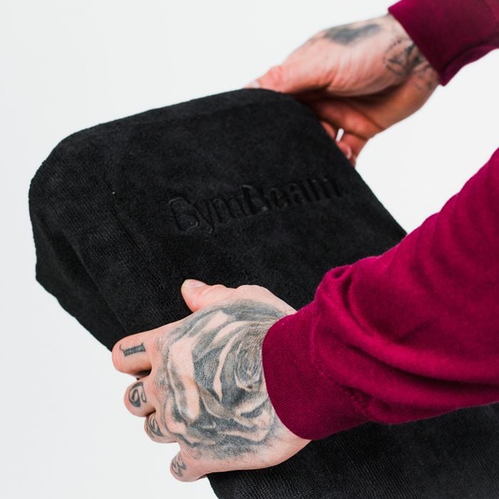 Спортивний рушник з мікрофібри Medium чорний - GymBeam single_variant