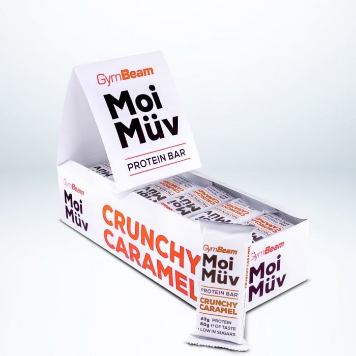 Протеїновий батончик MoiMüv - GymBeam 60 g - кремове печиво
