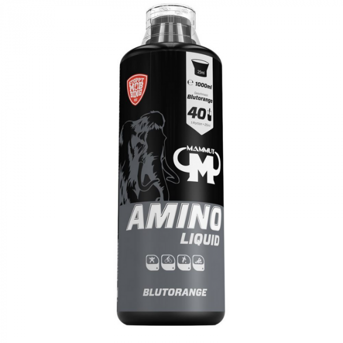 Amino Liquid - Mammut Nutrition 500 ml - красный апельсин