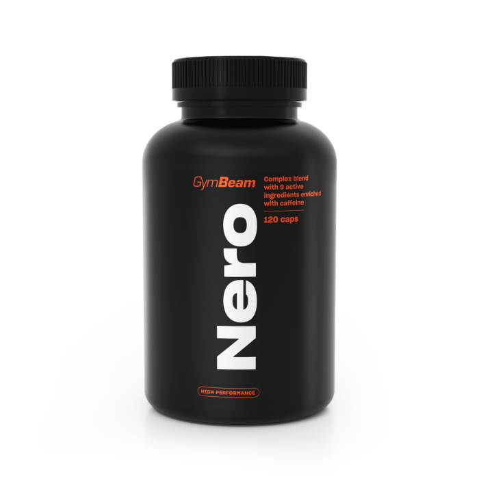 Nero - GymBeam без вкусовых добавок - 120 капс