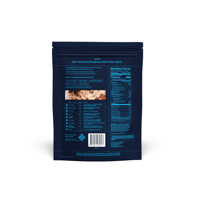 Протеїн Metabolic - Blueprint від Браяна Джонсона 1100 г - chai