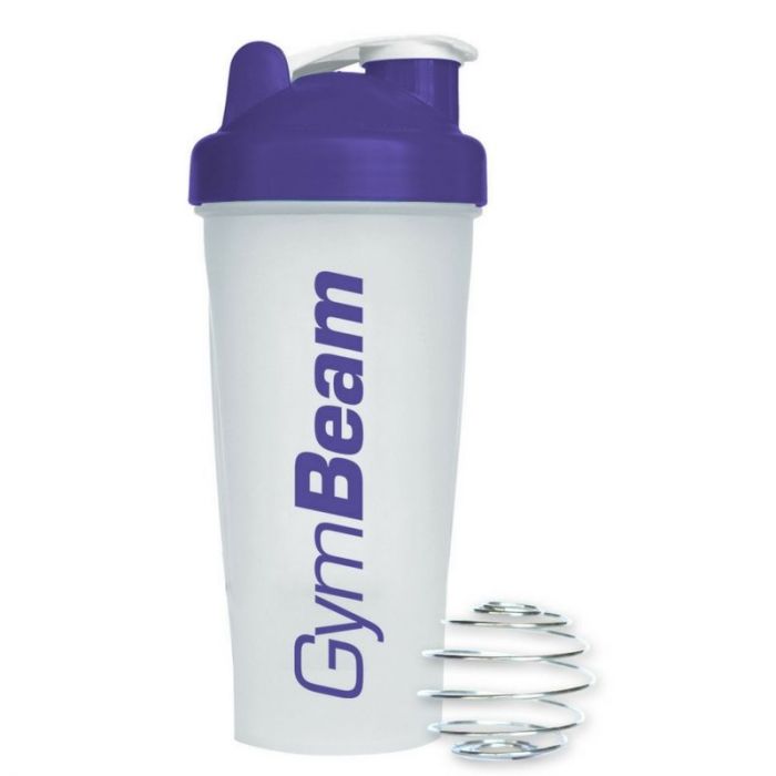 Шейкер Blend Bottle прозрачно-фиолетовый 700 мл - GymBeam
