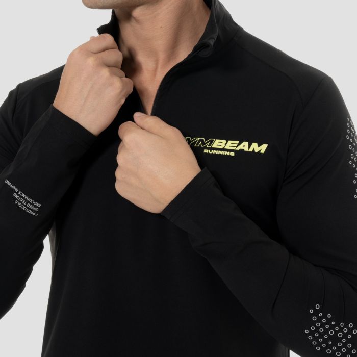 Pace Longsleeve Black - GymBeam XXL