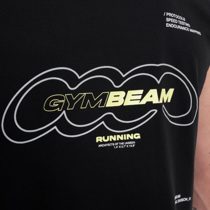 Pace Tanktop Black - GymBeam XXL