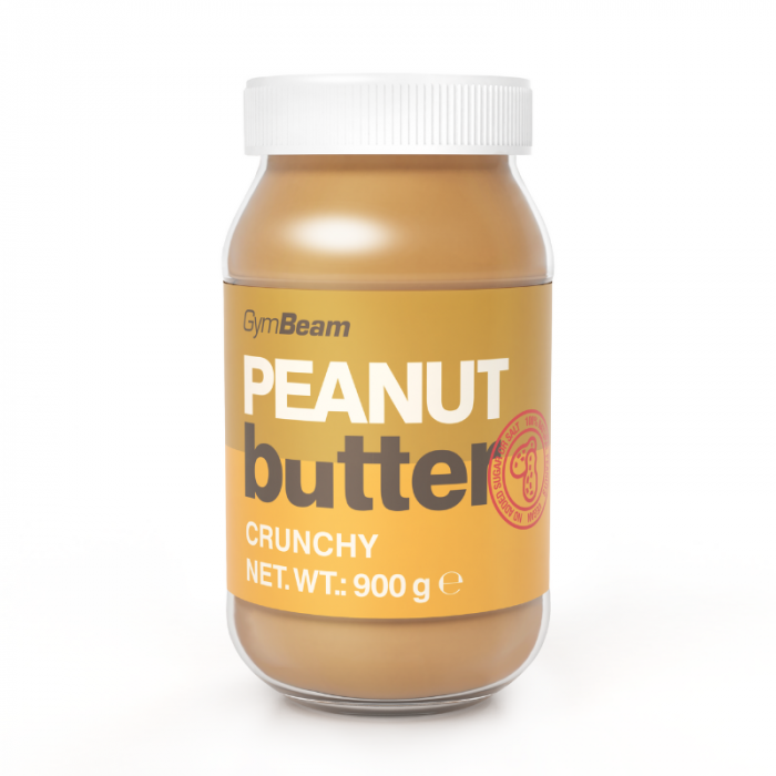 Арахисовая паста  - GymBeam 900 г - кремовый