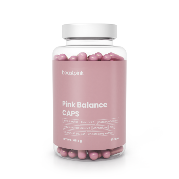 Pink Balance - GymBeam 90 капс