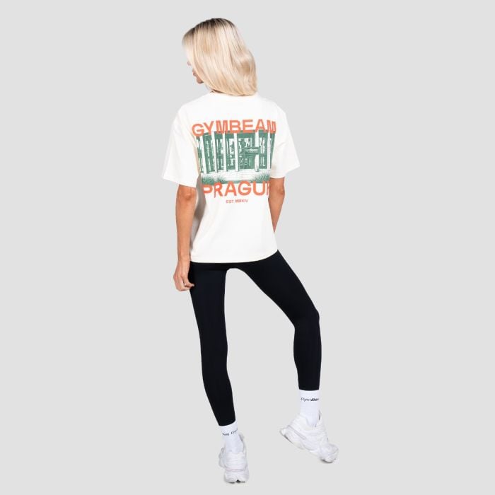 Футболка Прага кремова - GymBeam M