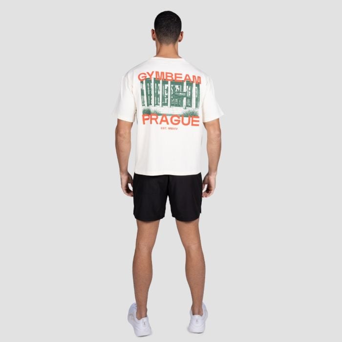 Футболка Прага кремова - GymBeam M