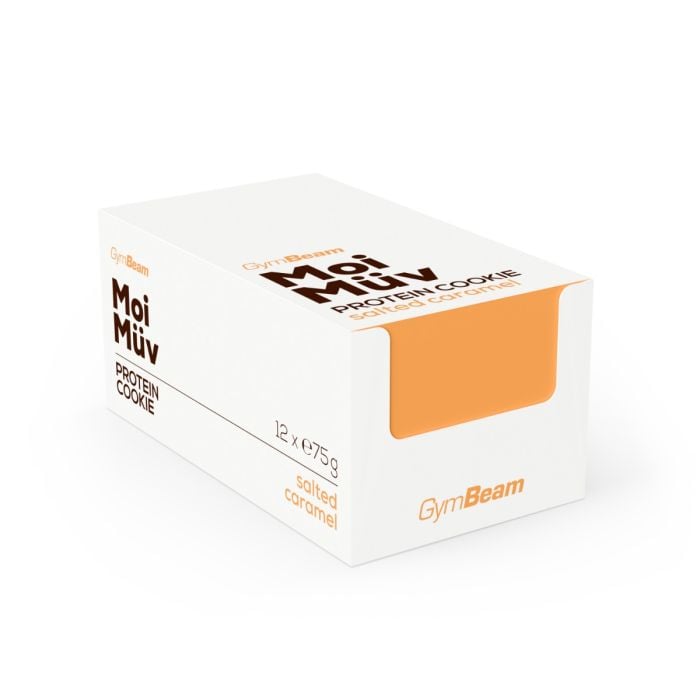 Протеиновое печенье MoiMüv - GymBeam соленая карамель - 75 г
