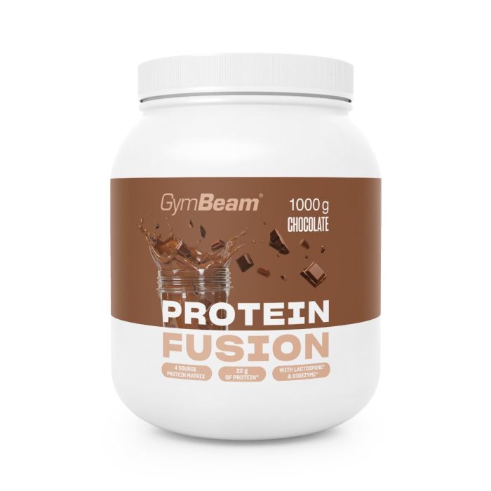 Протеин Fusion - GymBeam + Подарки 1000 г - шоколад