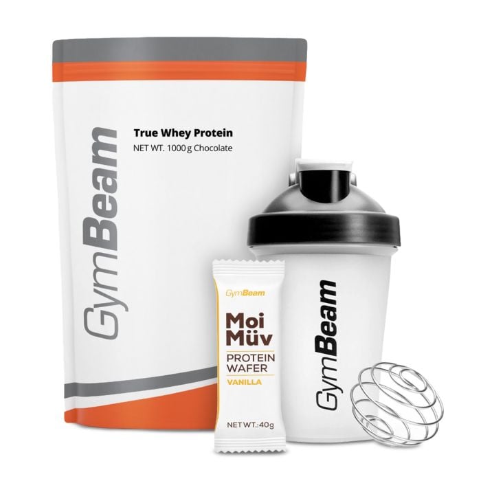 True Whey - GymBeam 1000 г - шоколад - 00