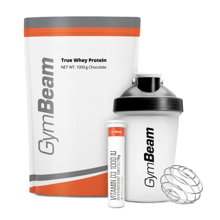 True Whey - GymBeam 1000 г - шоколад - 00