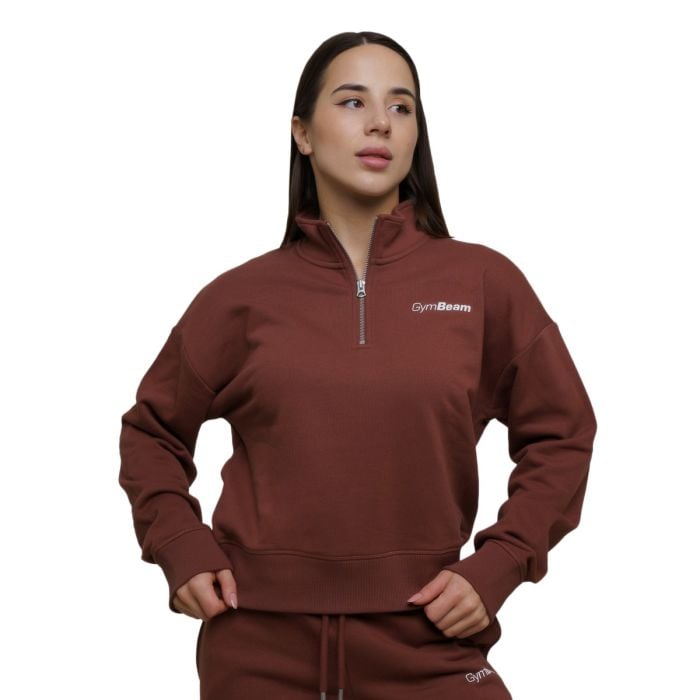 Жіночий джемпер Agile 1/2 Zip Root - GymBeam XL
