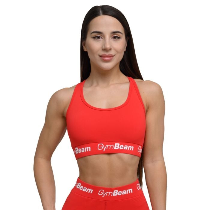 Спортивный топ Simple Rouge Red - GymBeam L