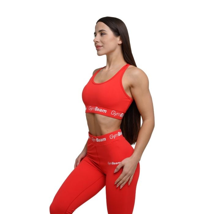 Спортивный топ Simple Rouge Red - GymBeam L