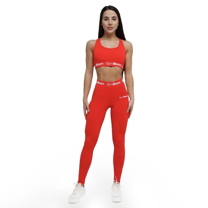 Спортивный топ Simple Rouge Red - GymBeam L