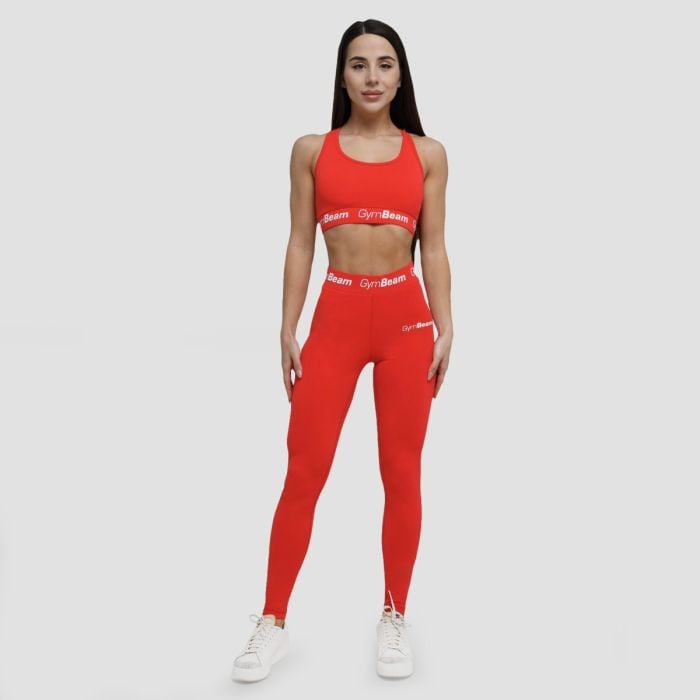 Женские леггинсы Simple Rouge Red - GymBeam M