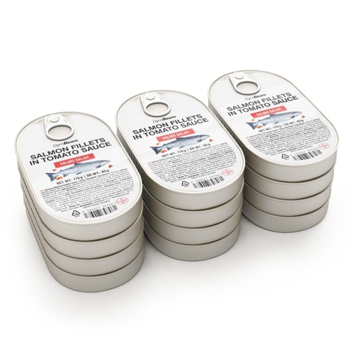 Філе лосося в томатному соусі - GymBeam 170 г
