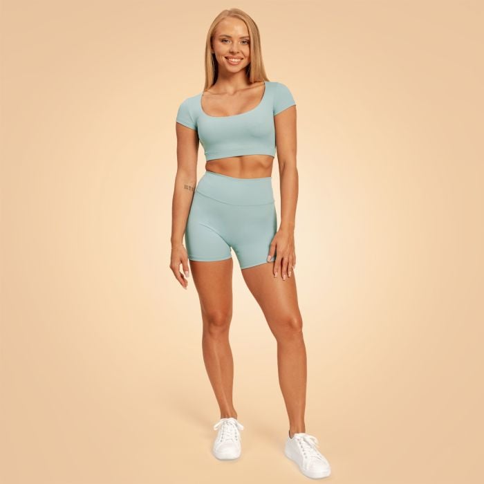 Женские шорты Sense небесная голубизна - BeastPink L