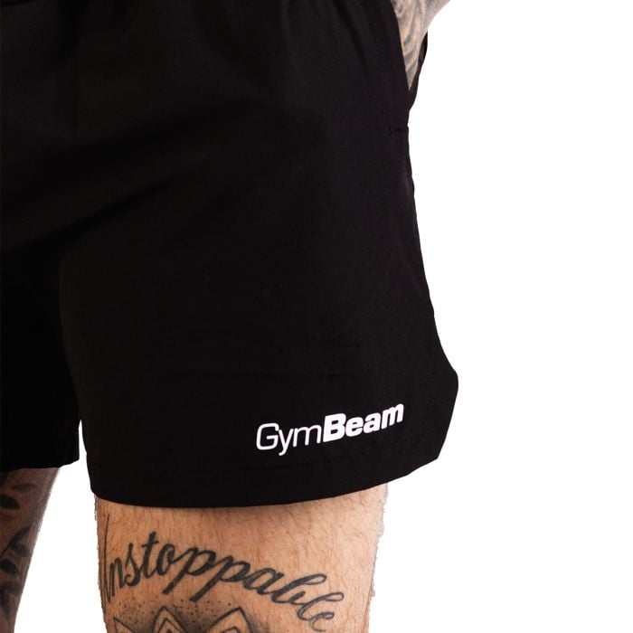 Шорти TRN Black - GymBeam L