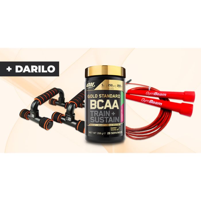 Gold Standard BCAA Train Sustain - Optimum Nutrition клубника - киви