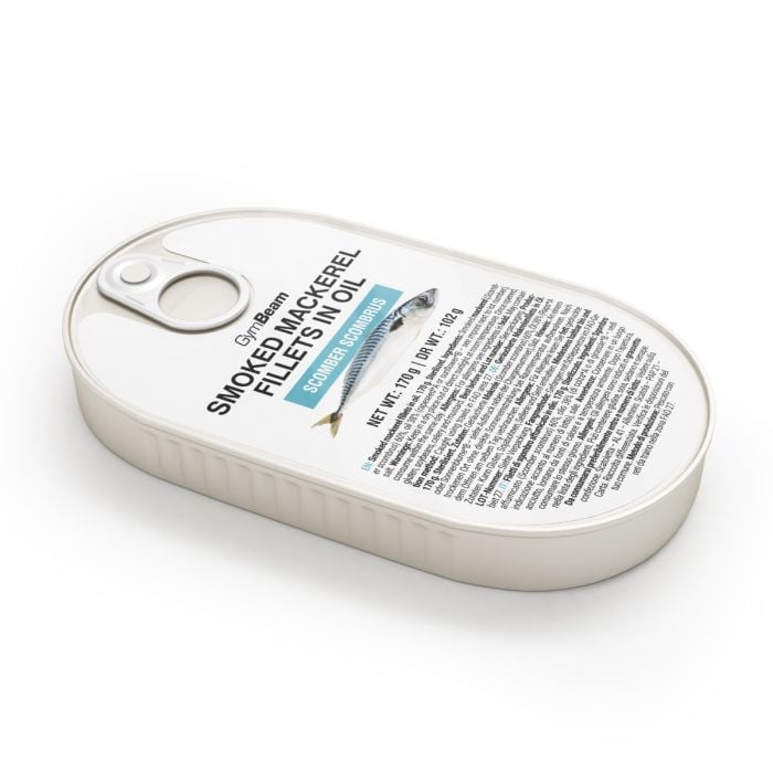 Копченые филе скумбрии в масле - GymBeam 170 г