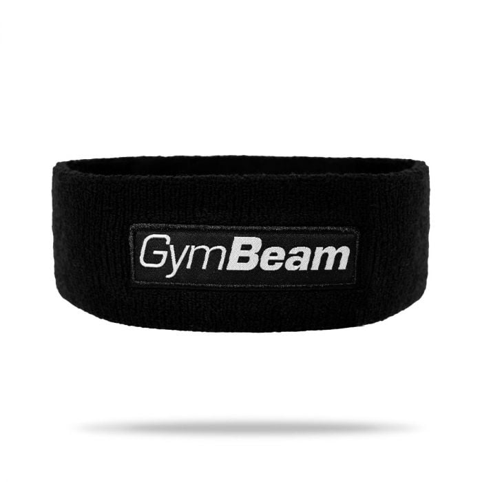 Пов‘язка на голову Sweat Sports чорна - GymBeam single_variant